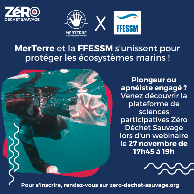 FFESSM : Webinaire Zéro déchet sauvage